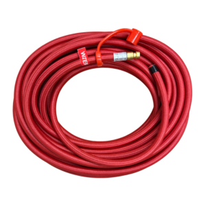 Red Hose 25 ft. for NOVA 20 series TIG Torches
